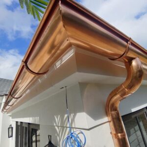 Copper Gutters 1