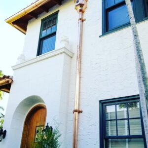 Copper Gutters 2